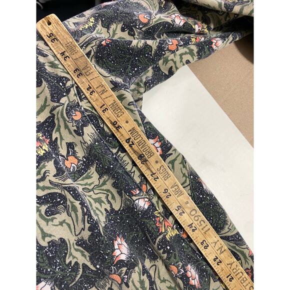 Jordan Craig Legacy Joggers Sweat Pants XXL Mens Black Orange Floral - Picture 5 of 13